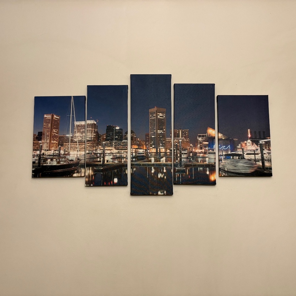 Baltimore city canvas